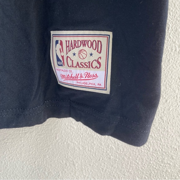 White Mitchell & Ness NBA All Star T-Shirt in Black Size Small - Picture 3 of 7